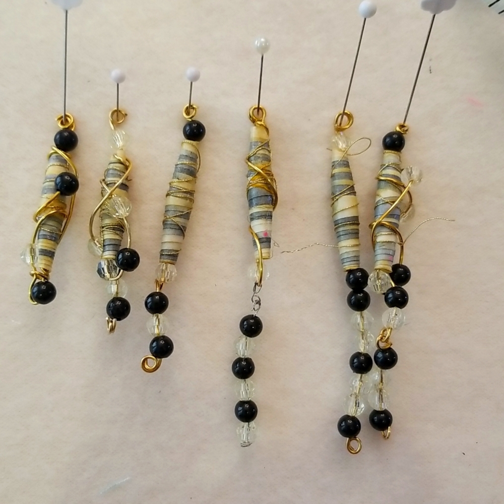 Handcrafted boho beads